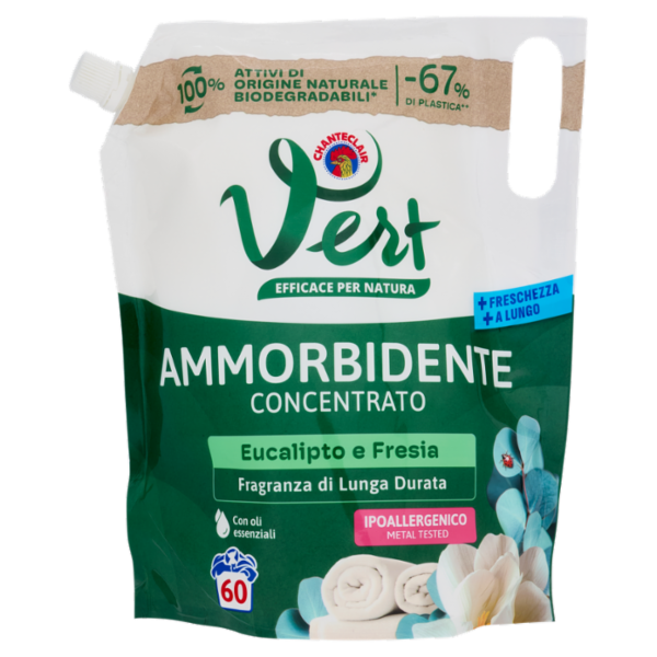 Vert di Chanteclair Ammorbidente Concentrato Eucalipto e Fresia 1200 ml