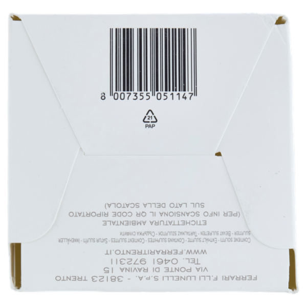 Ferrari Vellutum Demi-Sec Metodo Classico Trento DOC 0,75 l