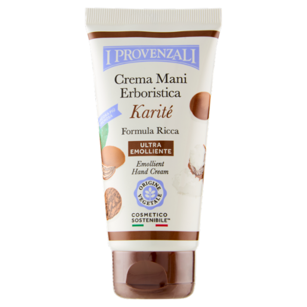 I Provenzali Crema Mani Erboristica Karité Ultra Emolliente 75 ml