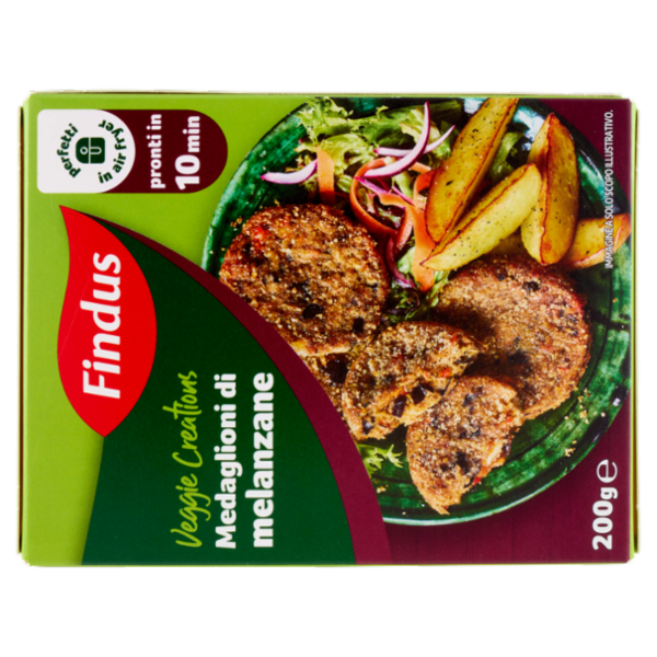 Findus Veggie Creations Medaglioni di Melanzane 200 g