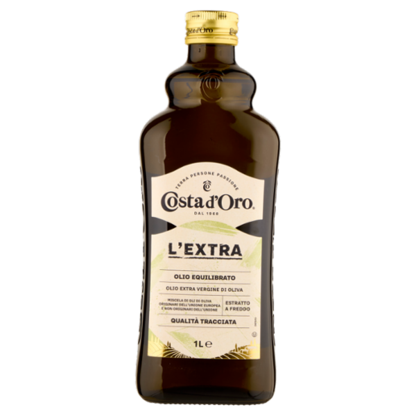 Costa d'Oro l'Extra Olio Extra Vergine di Oliva 1 L