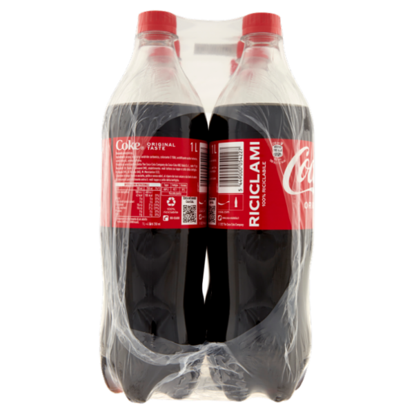 COCA-COLA Original Taste PET 6 x 1 L