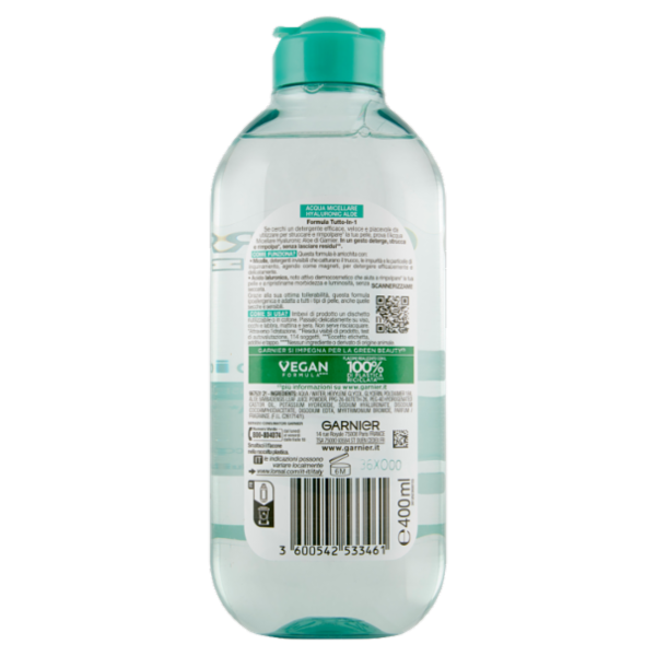 Garnier SkinActive Acqua Micellare Hyaluronic Aloe, 400ml