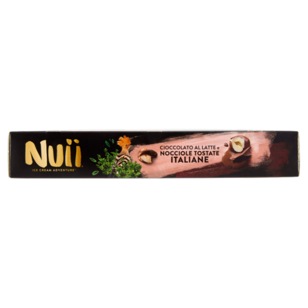 NUII Cioccolato al Latte e Nocciole Tostate Italiane 4x68g