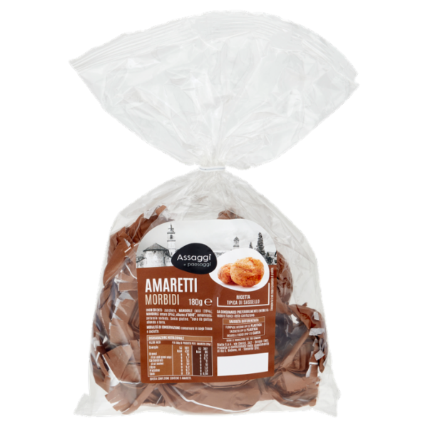 Assaggi e paesaggi Amaretti Morbidi 180 g