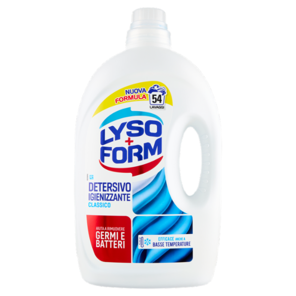 Lysoform Detersivo Igienizzante Classico 54 Lavaggi 2,43 L