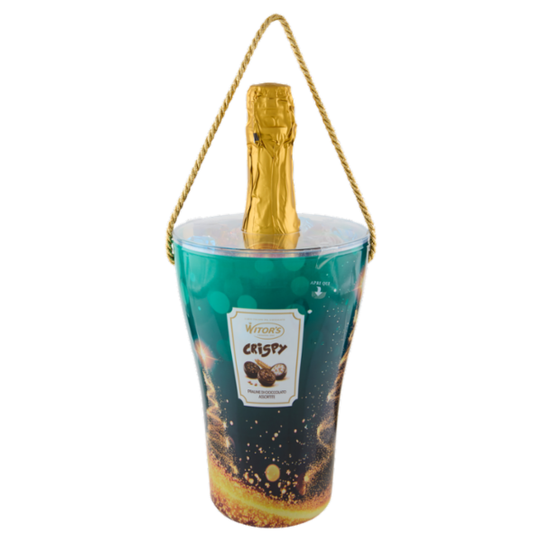 Witor's Crispy Praline di Cioccolato Assortite 180 g + il Primo Filare Dessert Spumante 75 cl