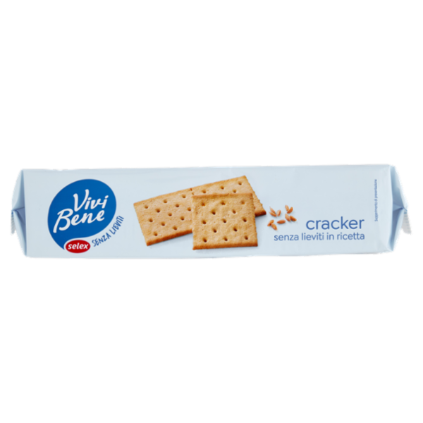 Selex Vivi Bene Cracker Senza Lieviti 300 g