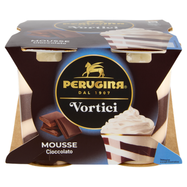 PERUGINA Vortici Mousse Cioccolato 4x90g