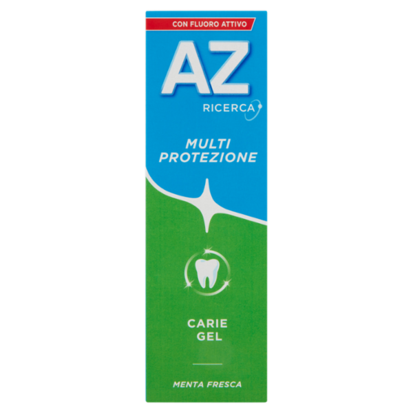 AZ Dentifricio Multi Protezione Carie Gel Menta Fresca 75 ml