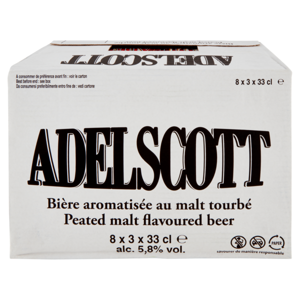 Adelscott 8 x 3 x 33 cl