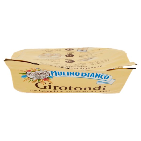 Mulino Bianco Girotondi Biscotti con Granelli di Zucchero di Canna 800g