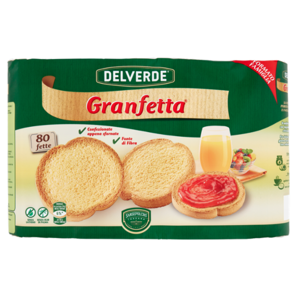 Delverde Granfetta 80 fette 600 g