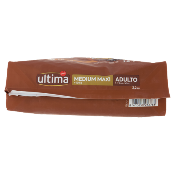 ultima Dog Medium Maxi +10kg Adulto 1-7 Anni con Pollo 2,2 kg