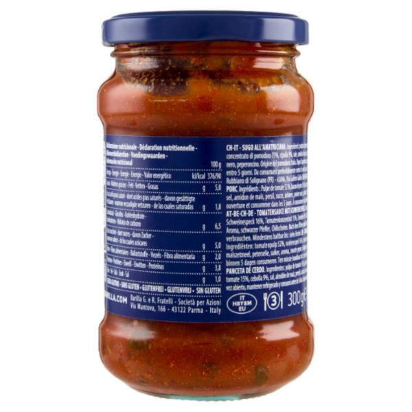 Barilla Sugo Amatriciana Condimento per Pasta 300g
