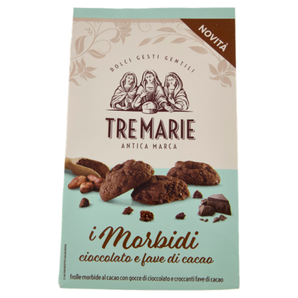 Tre Marie i Morbidi cioccolato e fave di cacao 300 g