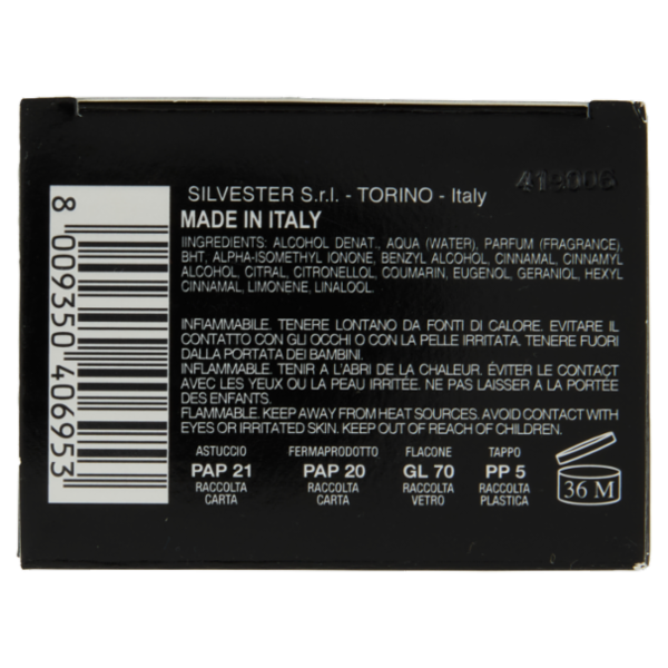 Pino Silvestre Black Musk Eau de Toilette Natural Spray 75 ml