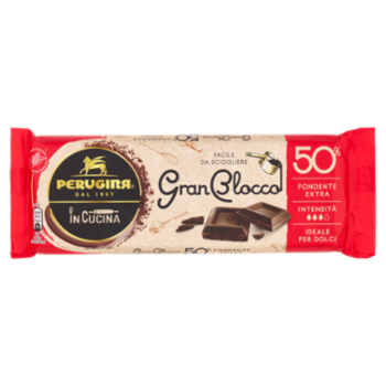 PERUGINA GranBlocco 50% Tavoletta Cioccolato Fondente Extra 150g