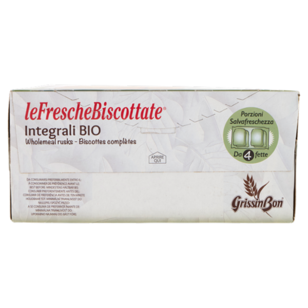 GrissinBon leFrescheBiscottate Integrali Bio 250 g