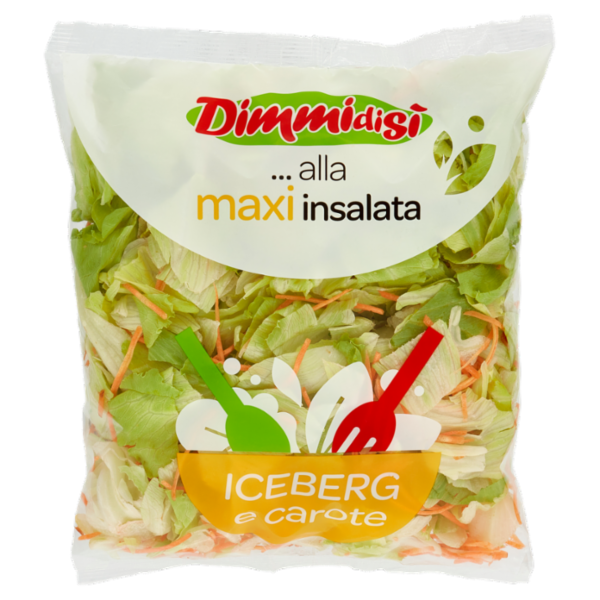 DimmidiSì ... alla maxi insalata Iceberg e carote 500 g