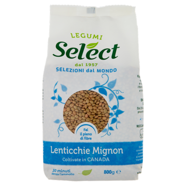Select Selezioni dal Mondo Lenticchie Mignon 800 g