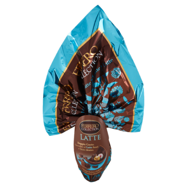 Ferrero Collection Latte Doppio Gusto Cioccolato al Latte fuori e Cacao dentro 250 g
