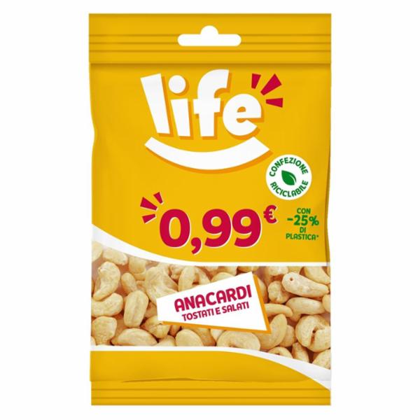 Anacardi Tostati Life Gr.35
