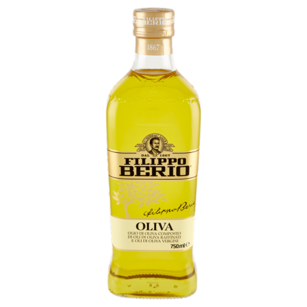 Filippo Berio Oliva Olio di Oliva Composto di Oli di Oliva Raffinati e Oli di Oliva Vergini 750 ml
