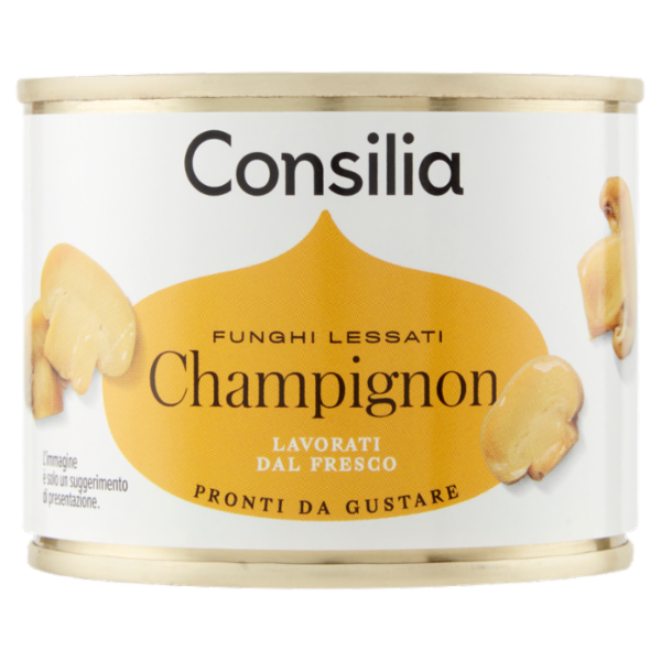Consilia Funghi Champignon Lessati 190 g