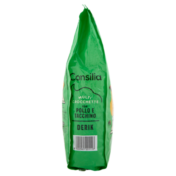 Consilia Derik Cane Multi Crocchette con Pollo e Tacchino 1,5 kg