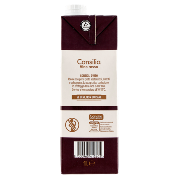Consilia Vino Rosso Italiano 1 L