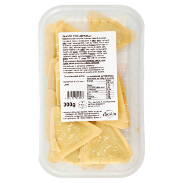 Cecchin la Golosa Ravioli Asparagi 300 g
