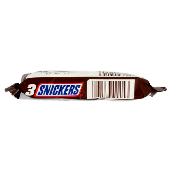 Snickers Barretta Snack al Cioccolato al Latte con Arachidi x3 150 g