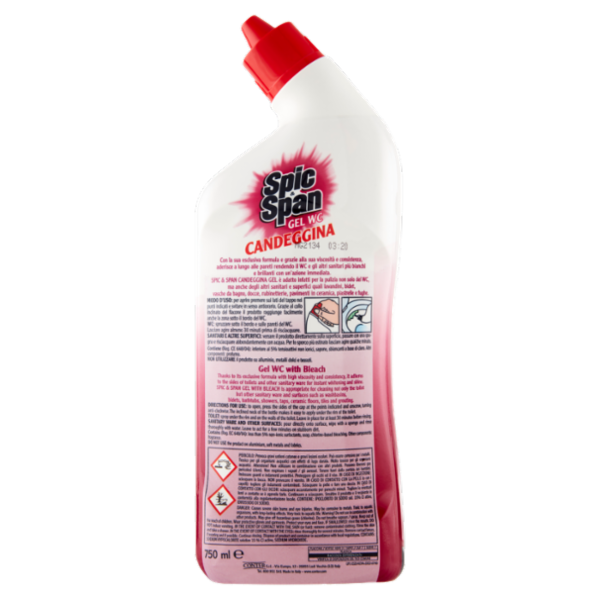 Spic & Span Gel WC Candeggina 750 ml