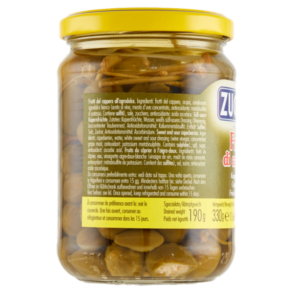 Zuccato Frutti di cappero 330 g