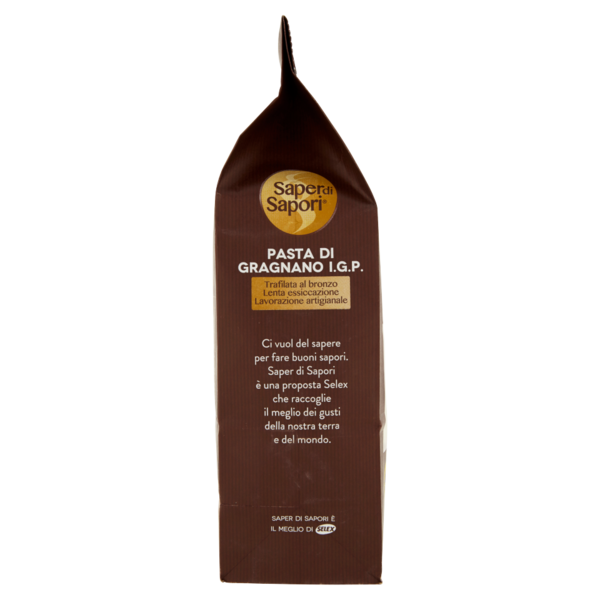 Selex Saper di Sapori Pasta di Semola di Gragnano I.G.P. Calamarata 500 g