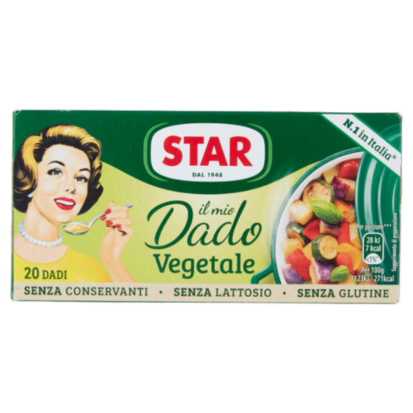 Star il mio Dado Vegetale 20 Dadi 200 g