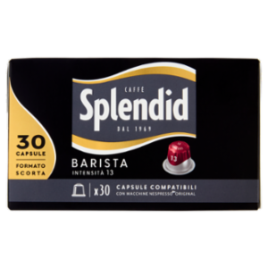 Splendid Barista 13 - 30 Capsule Caffè Compatibili Con Macchine Nespresso*® Original 156g