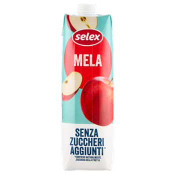 Selex Bevanda Alla Mela Senza Zuccheri Aggiunti* 1 L