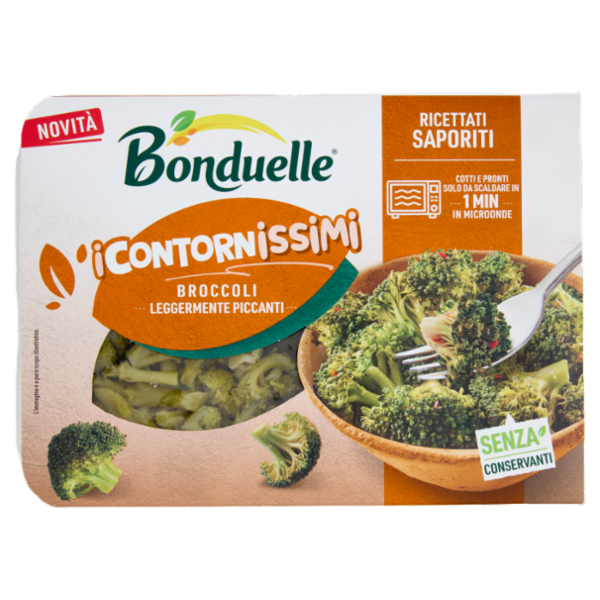 Bonduelle i Contornissimi Ricettati Saporiti Broccoli Leggermente Piccanti 200 g
