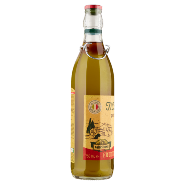 Farchioni Il Casolare grezzo naturale Olio Extra Vergine Oliva 100% Italiano Fruttato Intenso 750mL