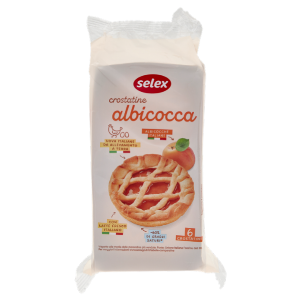 Selex Crostatine all'Albicocca 6x40 g