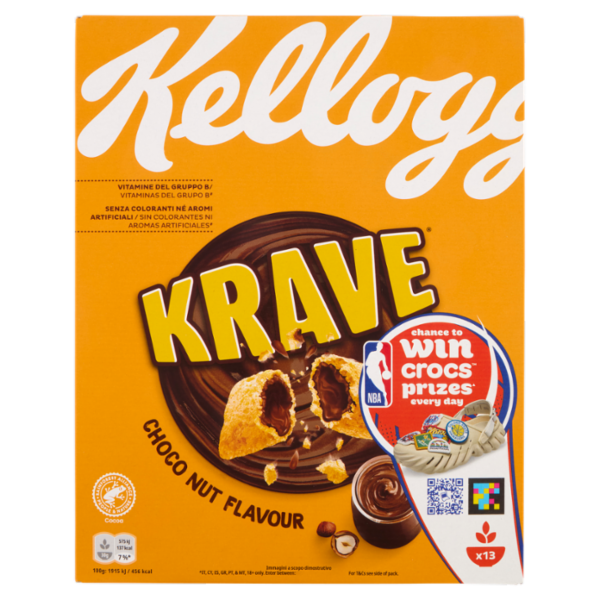Kellogg's Krave Choco Nut Flavour 410 g