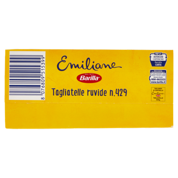 Barilla Emiliane Tagliatelle Pasta all'Uovo 500g