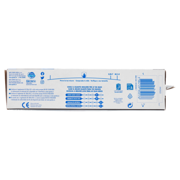 Spontex Guanti Usa&Getta Resistente Black x100 Taglia S/M