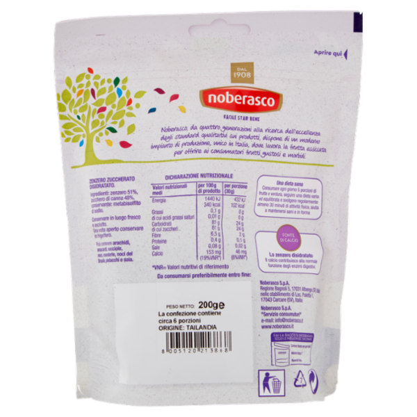 noberasco Viva lo Zenzero 200 g