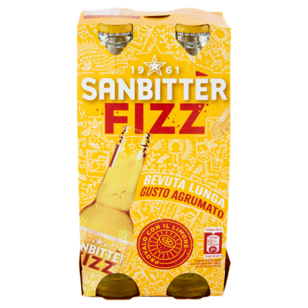 SANBITTÈR Fizz 4x25cl