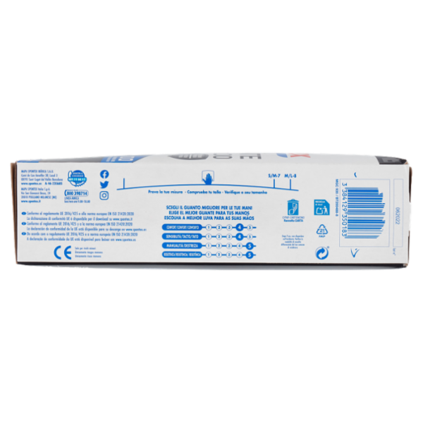 Spontex Guanti Usa&Getta Resistente Black x100 Taglia M/L