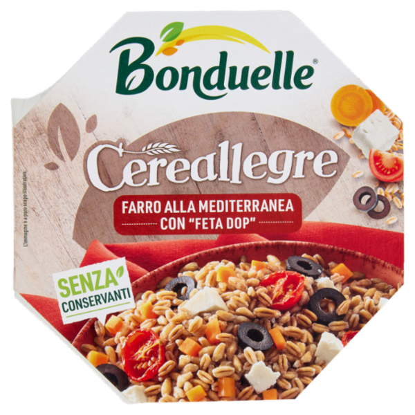 Bonduelle Cereallegre Farro alla Mediterranea con 