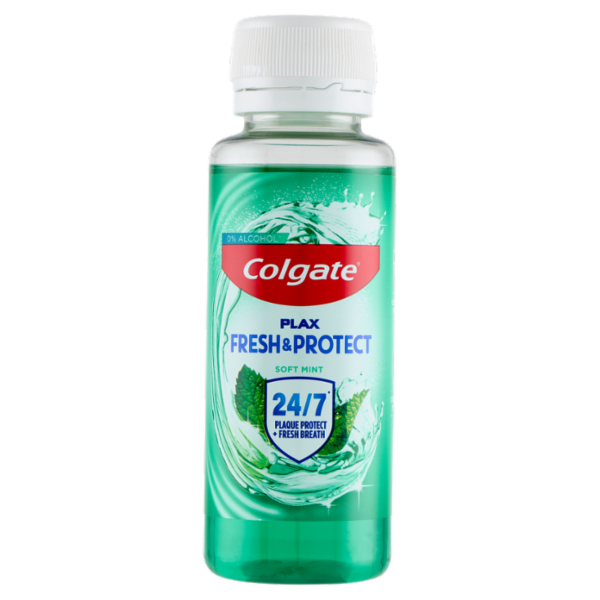 Colgate collutorio Plax Soft Mint con antibatterico 100 ml